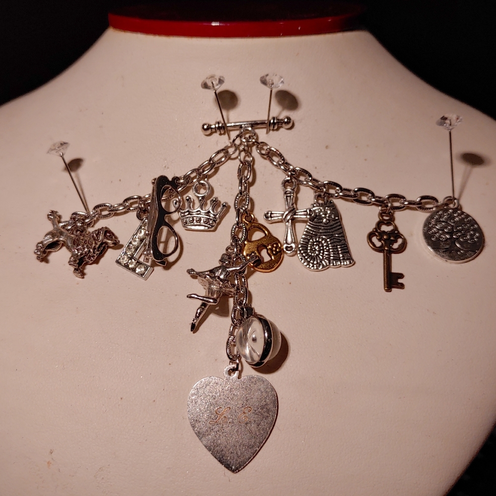 Custom life story charm necklaces!